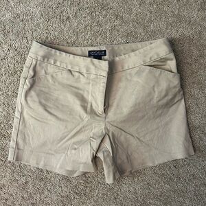 Ann Taylor Tan Bermuda Shorts